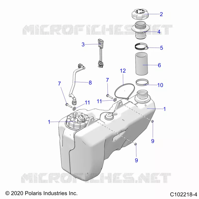 SYSTÃˆME D'ALIMENTATION, FUEL TANK