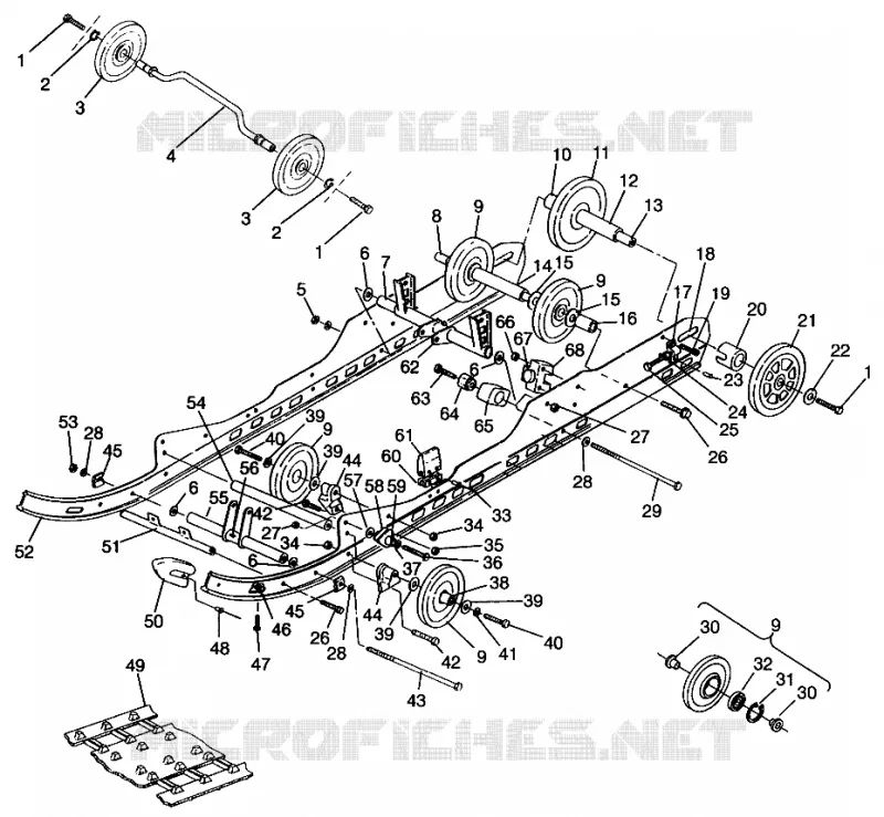 SUSPENSION XLT TOURING 0963357 AND EUROPEAN XLT TOURING E963357 (4931923192B011)