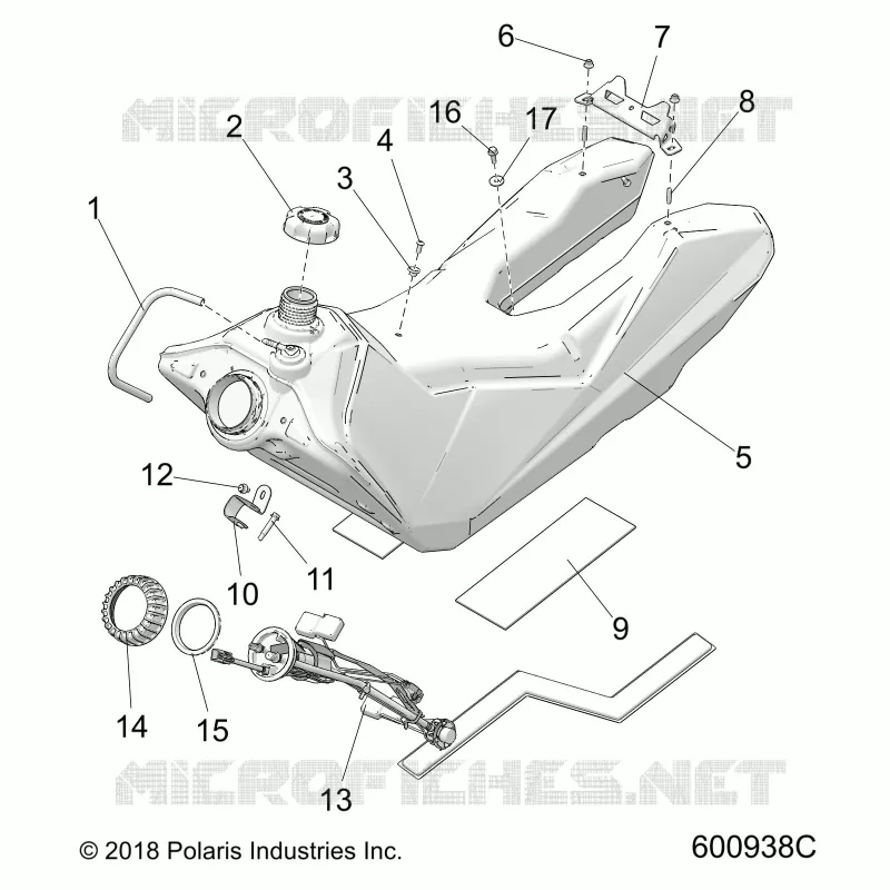 SYSTÃˆME D'ALIMENTATION, FUEL TANK ASM.