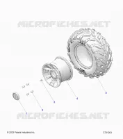 ROUES, REAR