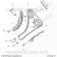 CHAINE DE DISTRIBUTION AND SPROCKET