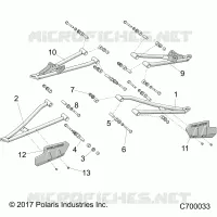 SUSPENSION AVANT CONTROL ARMS