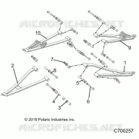 SUSPENSION AVANT CONTROL ARMS