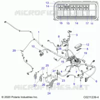 ELECTRICITE, MAIN WIRE HARNESS