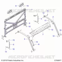 CHASSIS, CAB CADRE