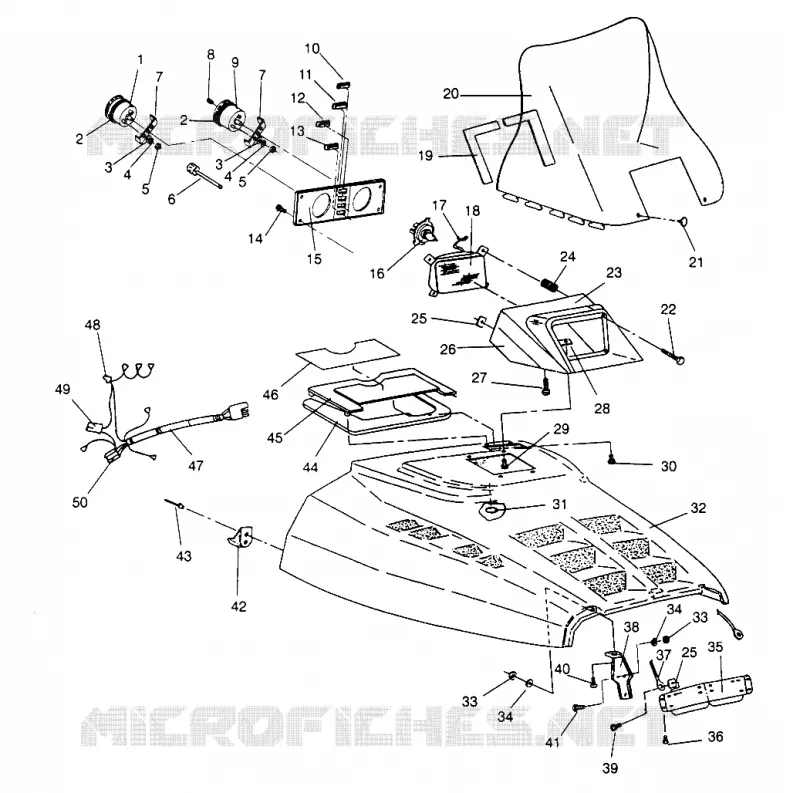 CAPOT XLT RMK 0960956, XLT SKS 0960556 and EUROPEAN XLT SKS E960556 (4931813181A010)