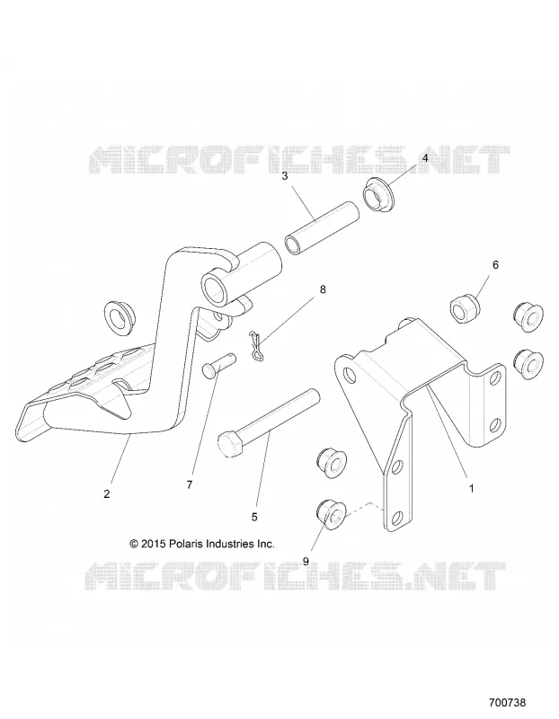 BRAKES, PEDAL AND MAITRE CYLINDRE
