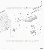 ADMISSION MANIFOLD AND FUEL RAIL