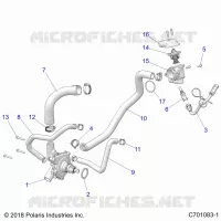 MOTEUR, WATERPUMP AND BYPASS