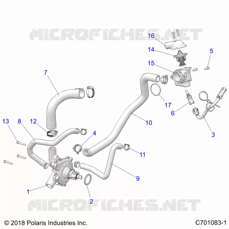 MOTEUR, WATERPUMP AND BYPASS