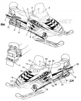 EMBLEMES XLT TOURING 0973357 and EUROPEAN XLT TOURING E973357 (4937723772B001)