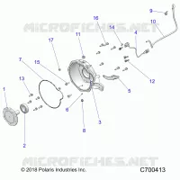 MOTEUR, ADAPTER, BELLHOUSING AND CRANK SENSOR