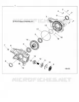 SYSTÈME DE TRANSMISSION, REAR GEARCASE INTERNALS