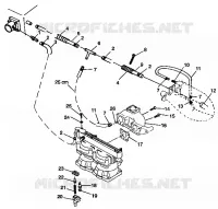 SYSTÈME DE REFROIDISSEMENT HURRICANE B974473 and Intl. HURRICANE I974473 (4941044104B008)