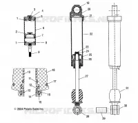 AMORTISSEUR (REAR TRACK)(M-10)