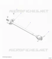SYSTÃˆME DE TRANSMISSION, FRONT PROP SHAFT