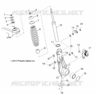 SUSPENSION AVANT SUPPORT