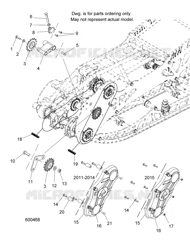 SYSTÈME DE TRANSMISSION, CHAIN DRIVE