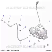 SYSTÃˆME DE TRANSMISSION, FRONT GEARCASE MOUNTING