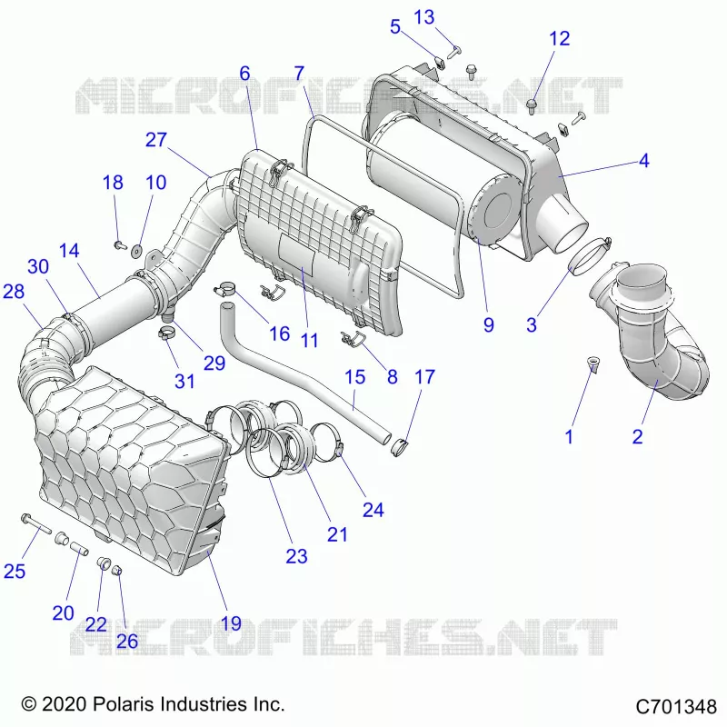 ENGINE, PRISE D'AIR SYSTEM