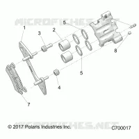 FREIN AVANT CALIPER