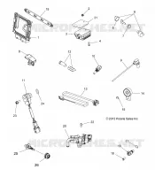 BOUTONS, CAPTEURS, ECU and CONTROL MODULES