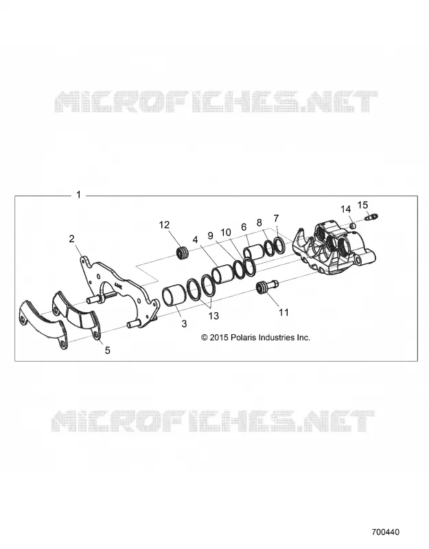 FREIN AVANT CALIPER