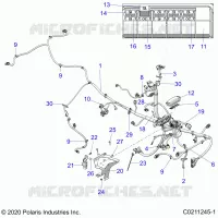 ELECTRICITE, MAIN WIRE HARNESS