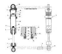 AMORTISSEUR (FRONT TRACK)(M-10)