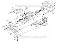PONT/FREIN AND COUVERCLE DE CHAINEE MOUNTING 6X6 300 W948730 (4926792679C009)