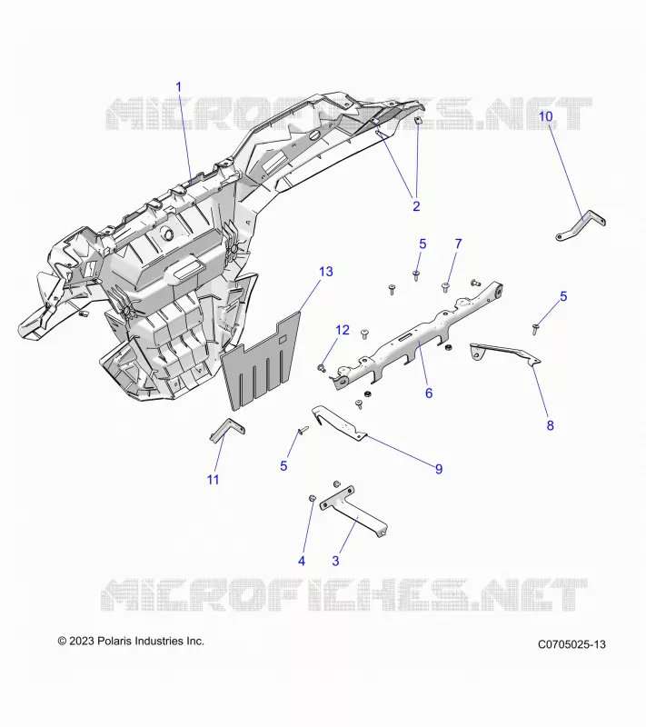 CARROSSERIE ARRIERE BUMPER