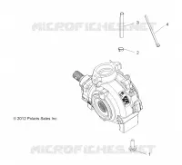 SYSTÈME DE TRANSMISSION, SUPPORT PONT, FRONT