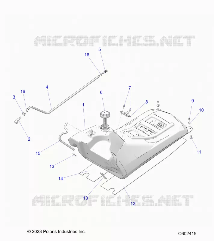 SYSTÃˆME D'ALIMENTATION, FUEL TANK ASM.