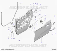 PORTES ASSEMBLY, FRONT