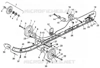 FIXATION RAIL CLASSIC TOURING 0973365 and EUROPEAN CLASSIC TOURING E973365 (4938493849B012)