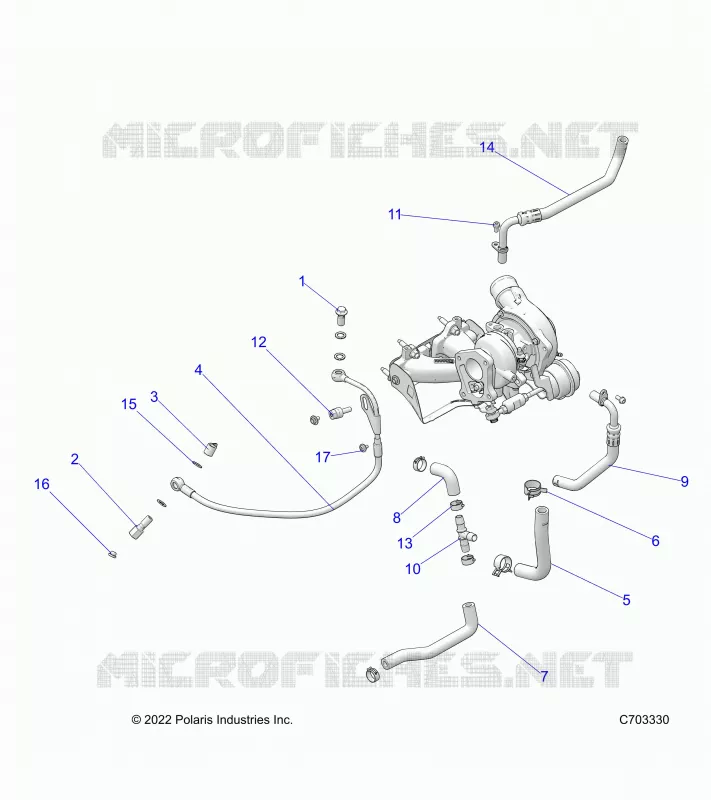 ENGINE, TURBO, COOLING AND OIL