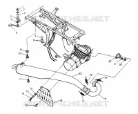 ECHAPPEMENT ASSEMBLY TRAIL BLAZER W947221 (4926832683A009)