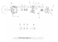SYSTÈME DE TRANSMISSION, PRIMARY CLUTCH