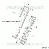 SUSPENSION AVANT SHOCK MOUNTING