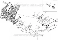 SYSTÈME DE REFROIDISSEMENT (SPORT) Sport 400L W97BA38C (4940124012B012)