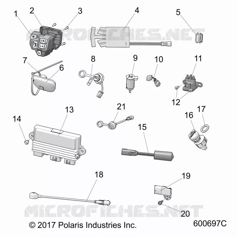 ELECTRICAL, SWITCHES, SENSORS AND COMPONENTS