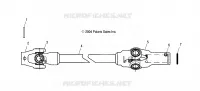 SYSTÃˆME DE TRANSMISSION, REAR DRIVE SHAFT