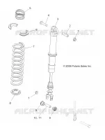 SUSPENSION ARRIERE SUPPORT AMORTISSEUR 