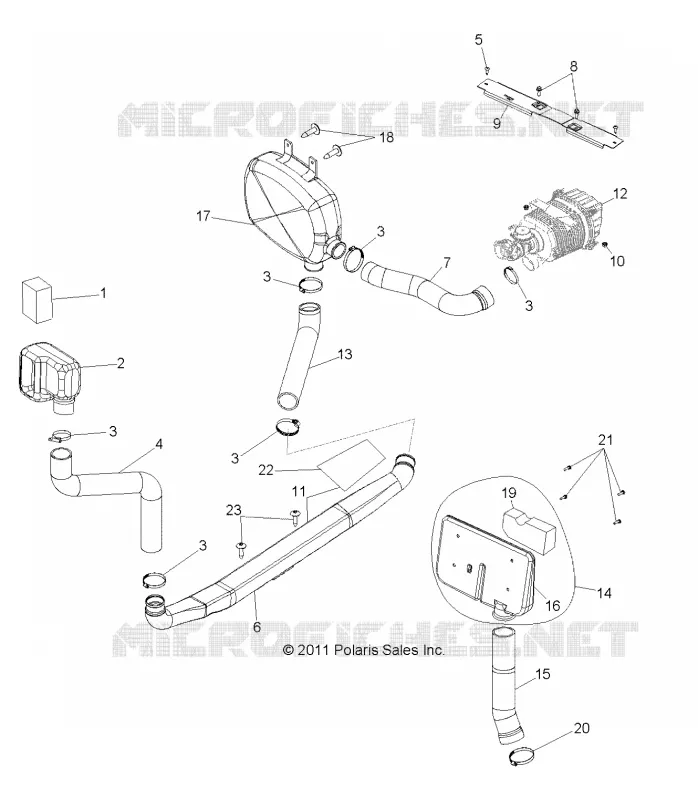 MOTEUR, PRISE D'AIR