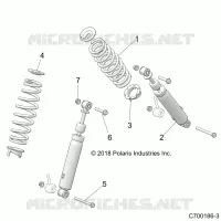 SUSPENSION, AMORTISSEUR AVANT MOUNTING