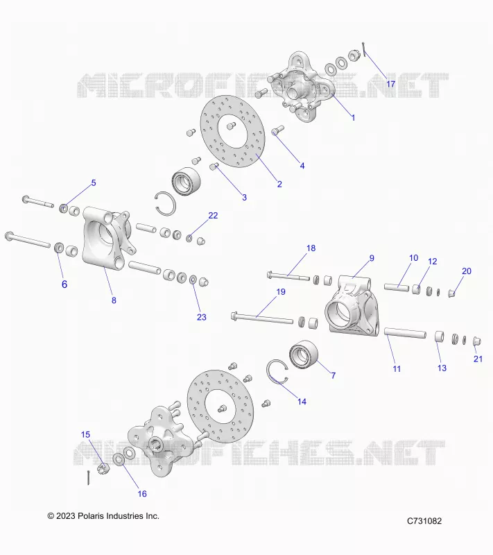 SUSPENSION, PORTE BAGAGES ARRIERE
