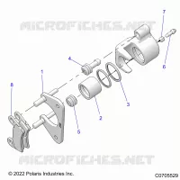 BRAKES, ETRIER DE FREIN ARRIERE