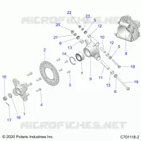 SUSPENSION, PORTE BAGAGES ARRIERE
