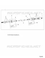 DRIVE TRAIN, ARBRE DE TRANSMISSION ARRIERE