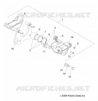 FREIN AVANT CALIPER